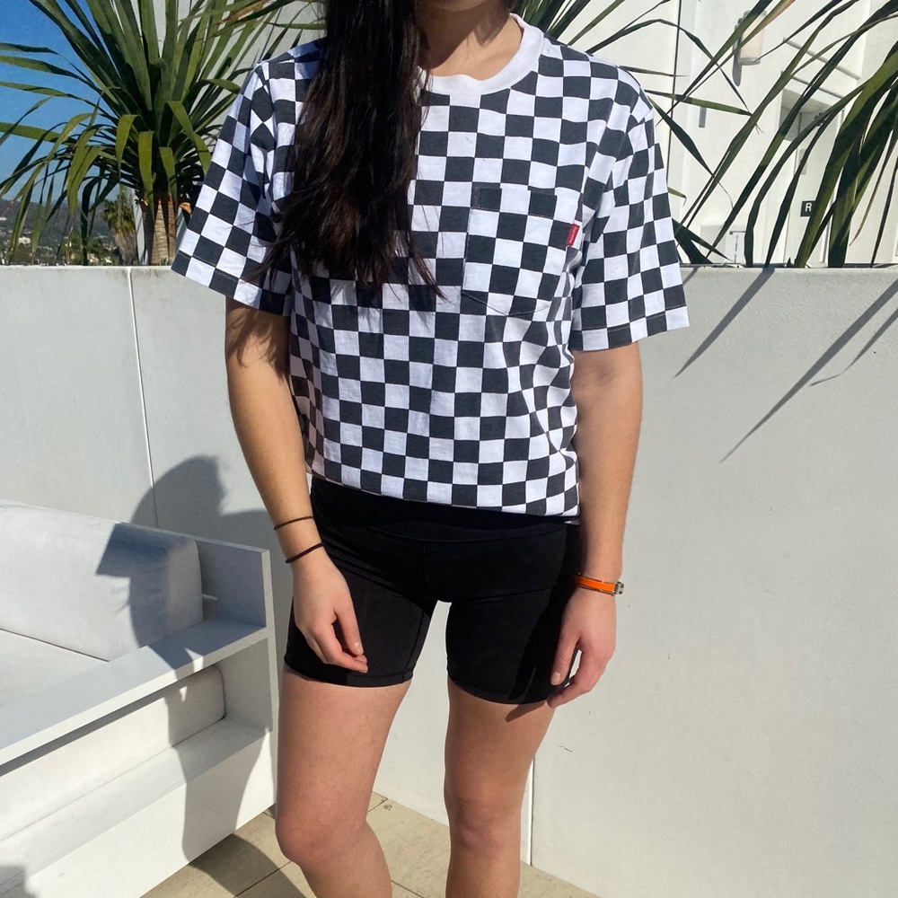 SUPREME CHECKERED POCKET SHIRT